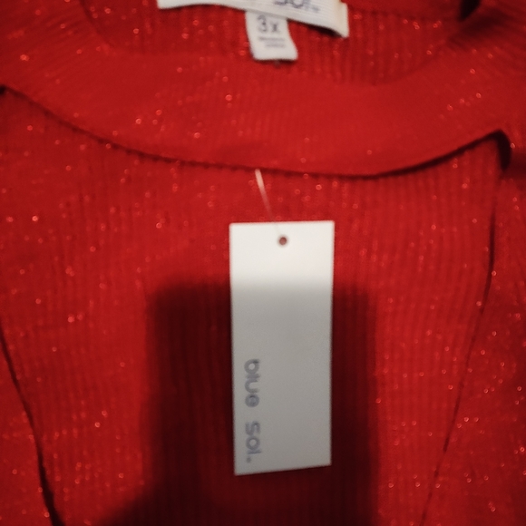 Stunning Brand new Sparkly plus size lite sweater - Picture 4 of 6